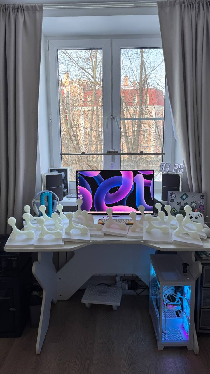 Печать модели на 3D-принтере
